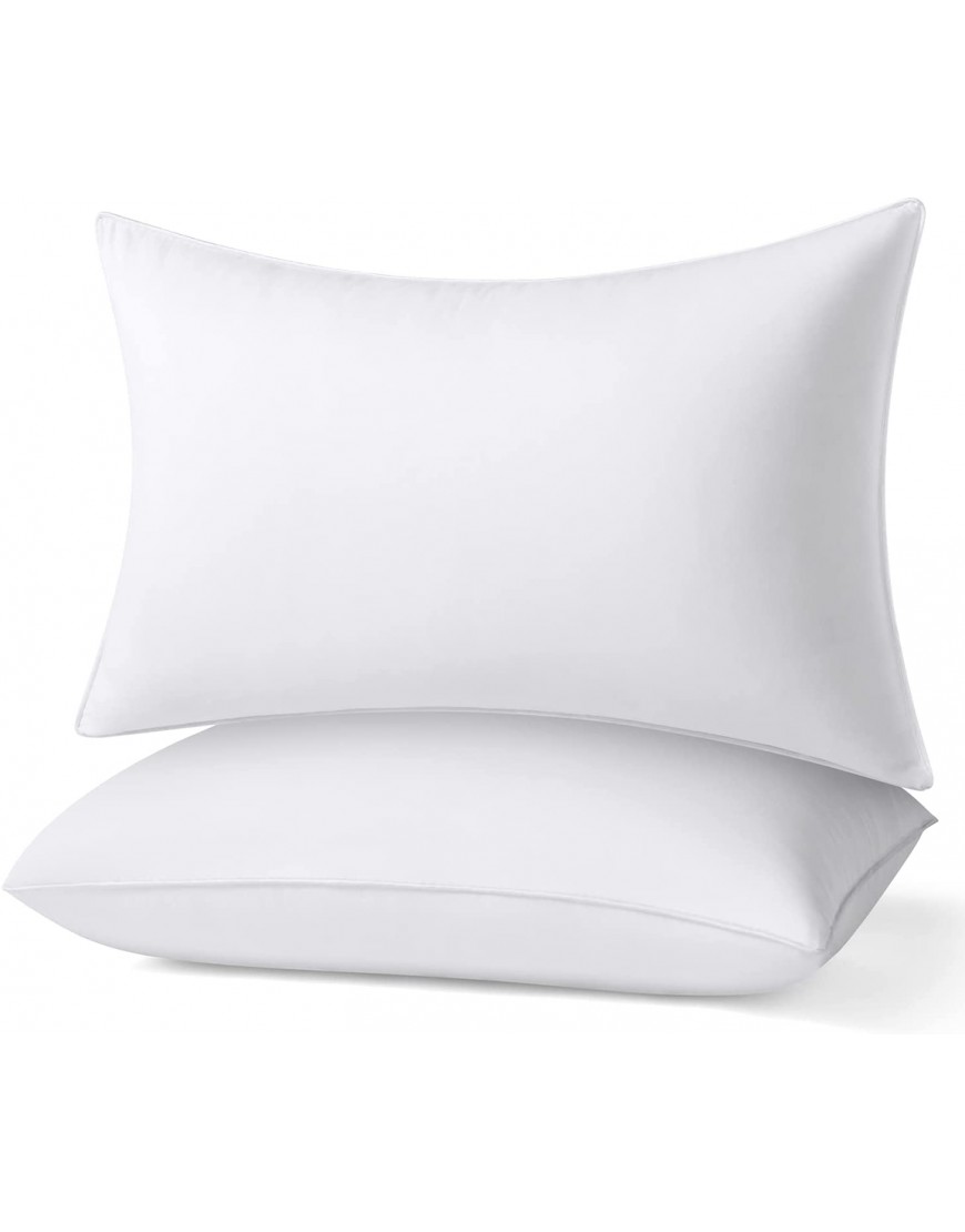 Throw Pillow Inserts 12x20 Inch: Pack of 2 Upgraded Down Alternative Pillow Stuffer for Decorative Couch Sofa Cushion Pillows