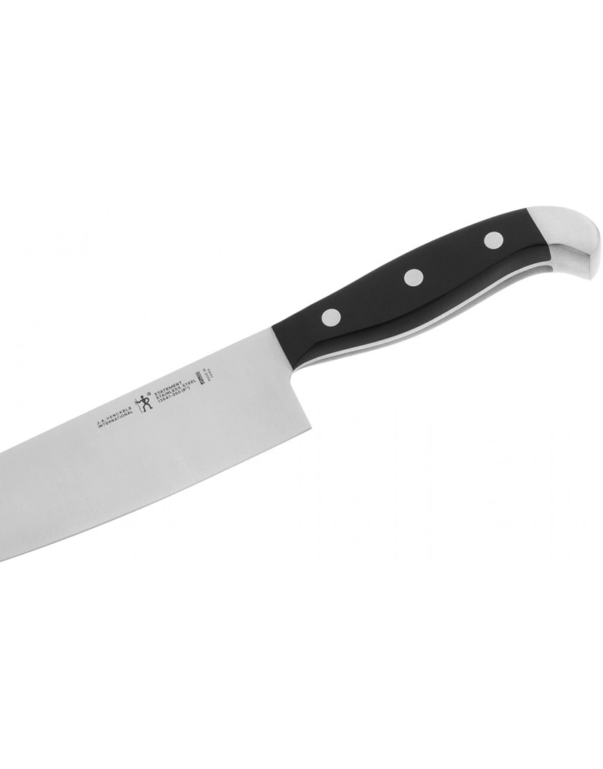 HENCKELS Statement Chef's Knife 8-inch Black Stainless Steel