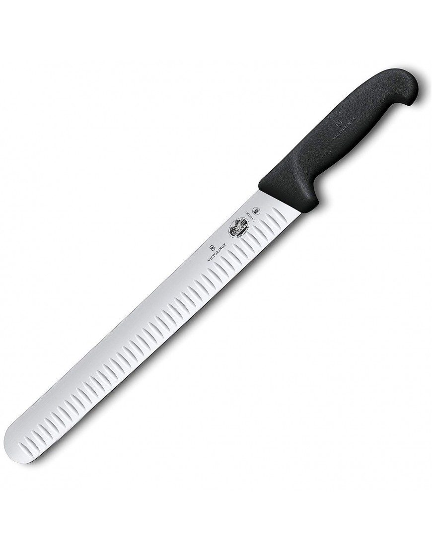 Victorinox 12 Inch Fibrox Pro Slicing Knife with Granton Blade