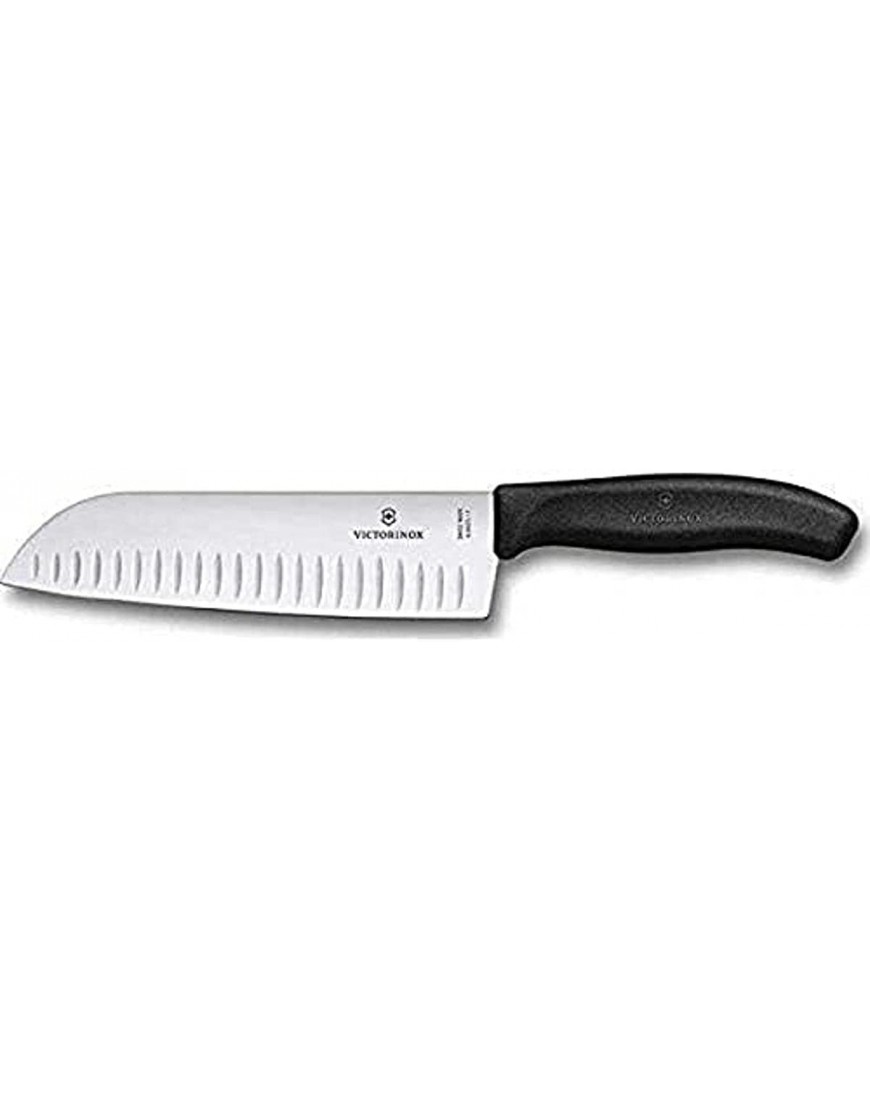 Victorinox-Swiss-Army-Cutlery Fibrox Pro Santoku Knife Granton Edge 7-Inch