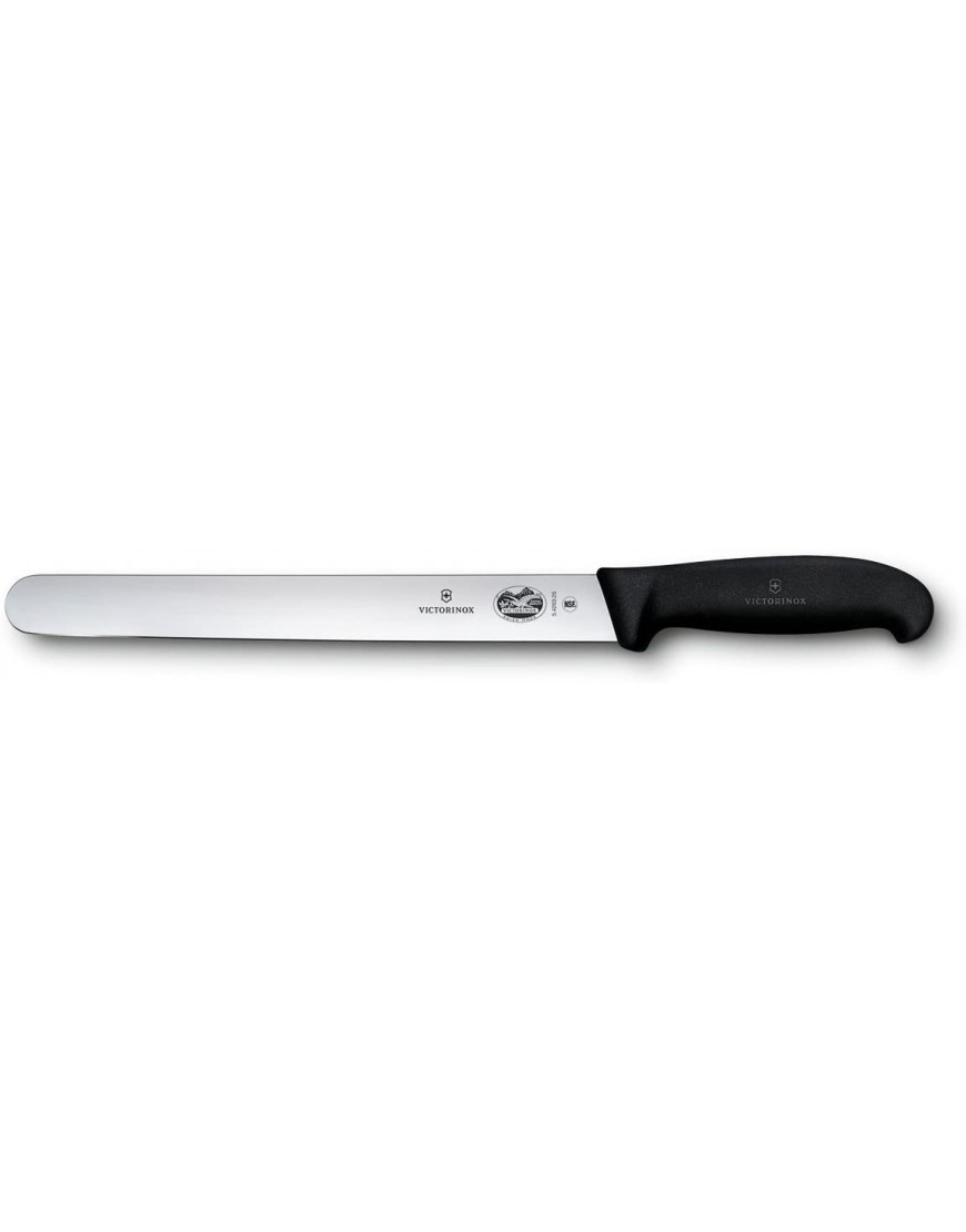 Victorinox-Swiss-Army-Cutlery Fibrox Pro Slicing Knife Round Tip 10-Inch