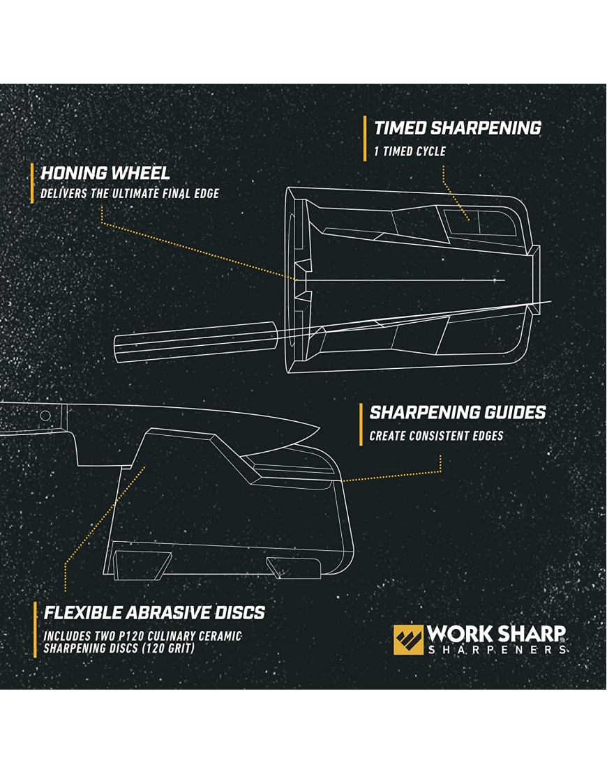 Work Sharp E2 Kitchen Knife Sharpener