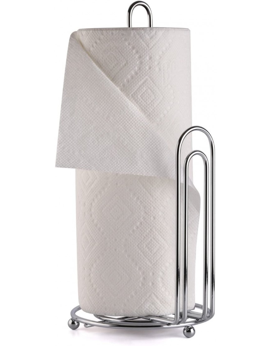 Greenco Chrome Paper Towel Holder 6 W x 13 H x 5.75 D