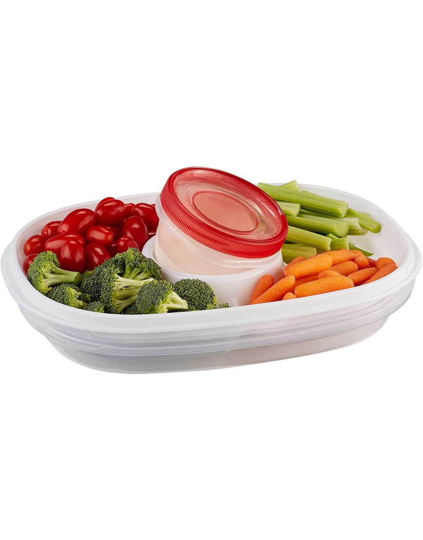 Rubbermaid Party Platter Clear