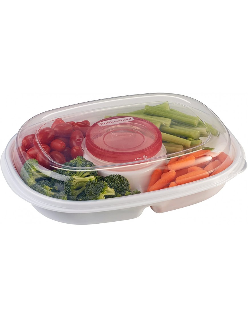 Rubbermaid Party Platter Clear