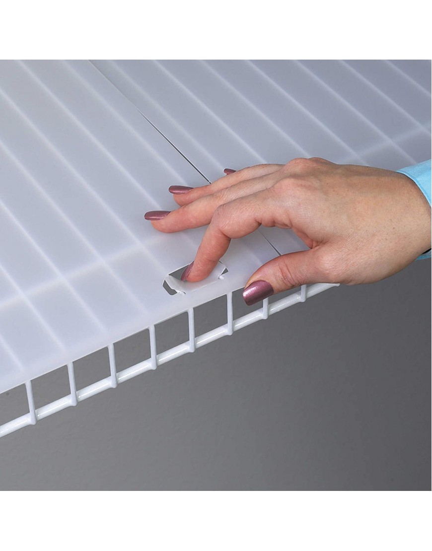 Shelf-It Liner for 12" Wire Shelving with Locking Tabs 10 Foot Roll