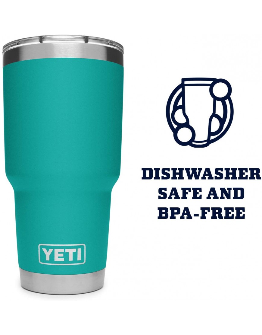 YETI Rambler 30 oz Tumbler Stainless Steel Vacuum Insulated with MagSlider Lid