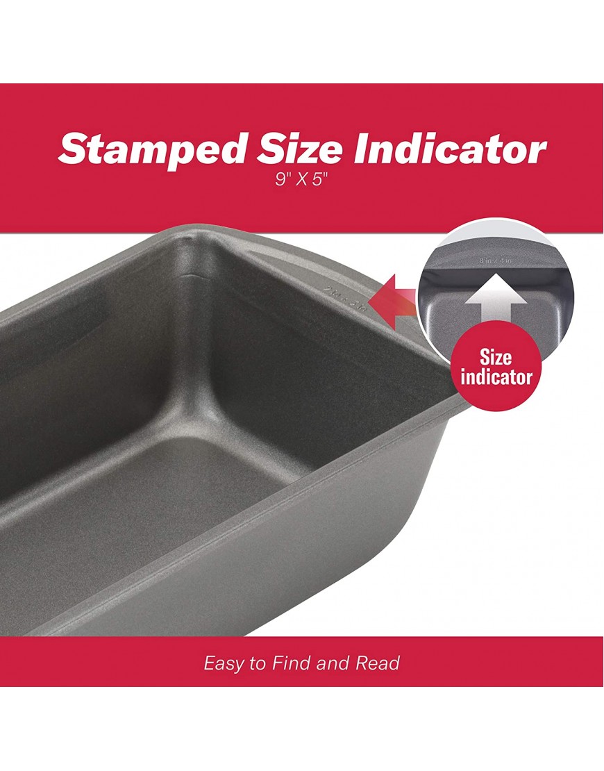 Good Cook Loaf Pan 9 x 5 Inch Gray