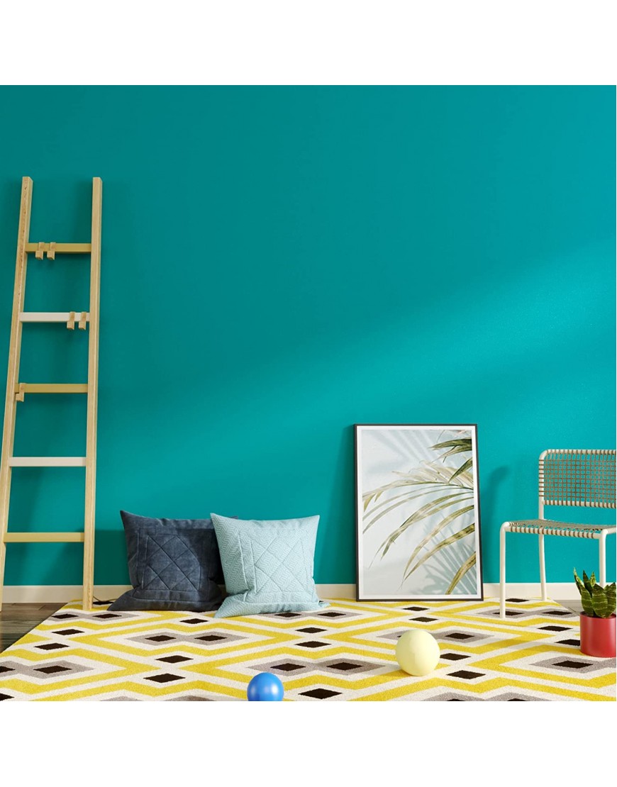 Decotalk Green Peel and Stick Wallpaper for Cabinets Contact Paper Green Wallpaper Removable Contact Paper Self Adhesive Wallpaper Roll Teal Green Wallpaper Solid Color Vinyl Wallpaper Modern 12x120