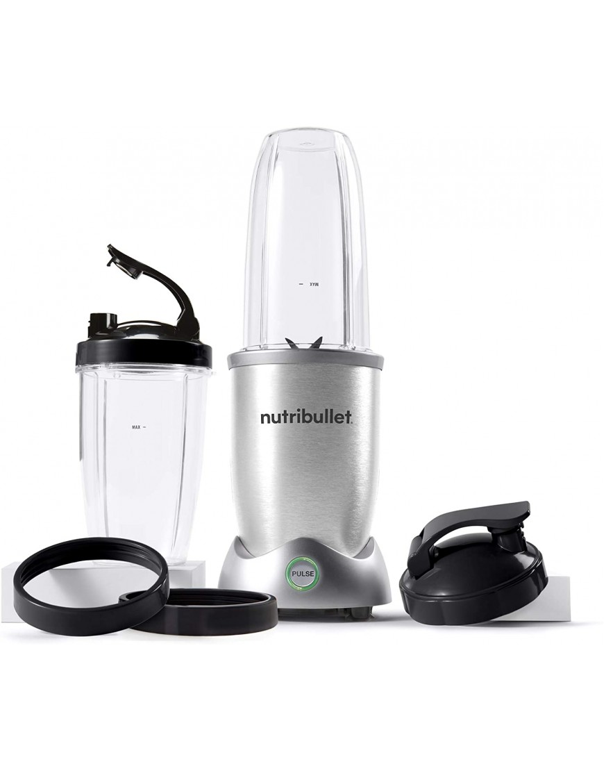 NutriBullet N12-1001 10pc Single Serve Blender Includes Travel Cup One Size Gray