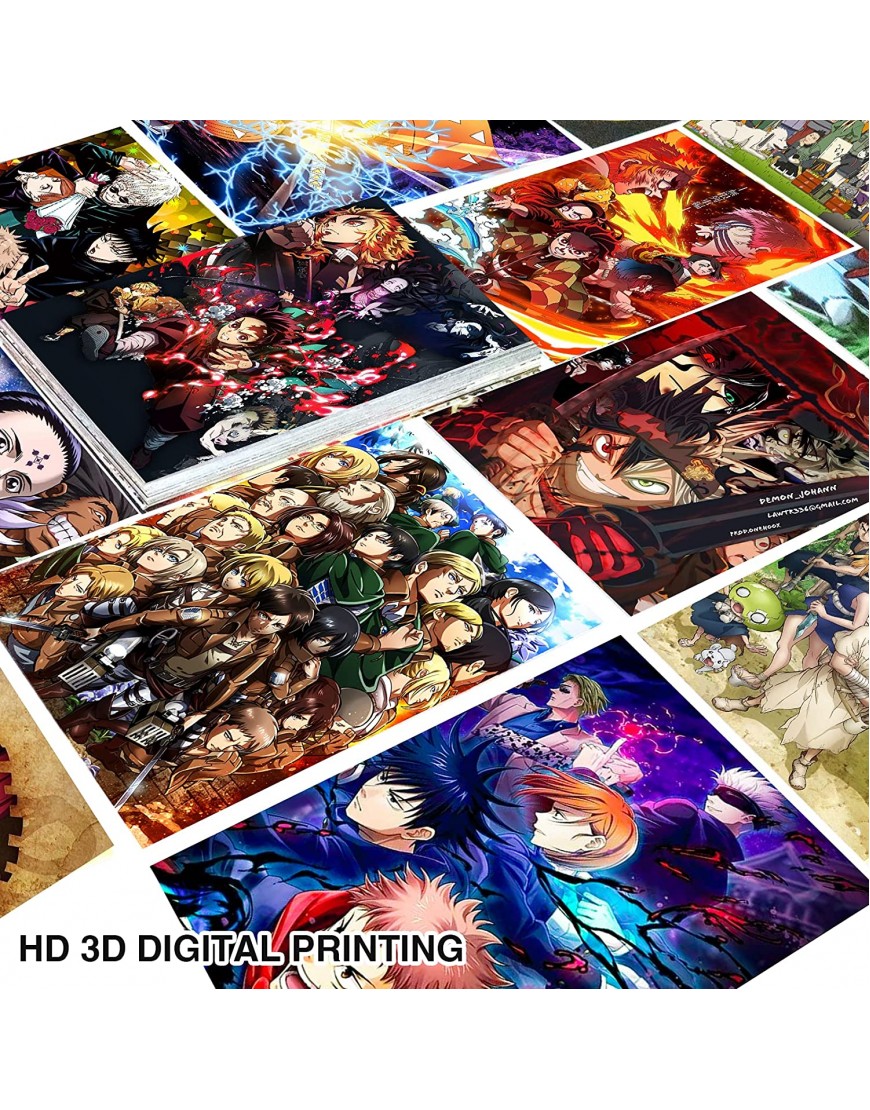 Anime Aesthetic Wall Collage Kit 60 PCS Anime Room Decor 4.2x6.2 inch Small Anime Posters Aesthetic Pictures Collage Kit Manga Anime Pictures for Wall Collage Kit