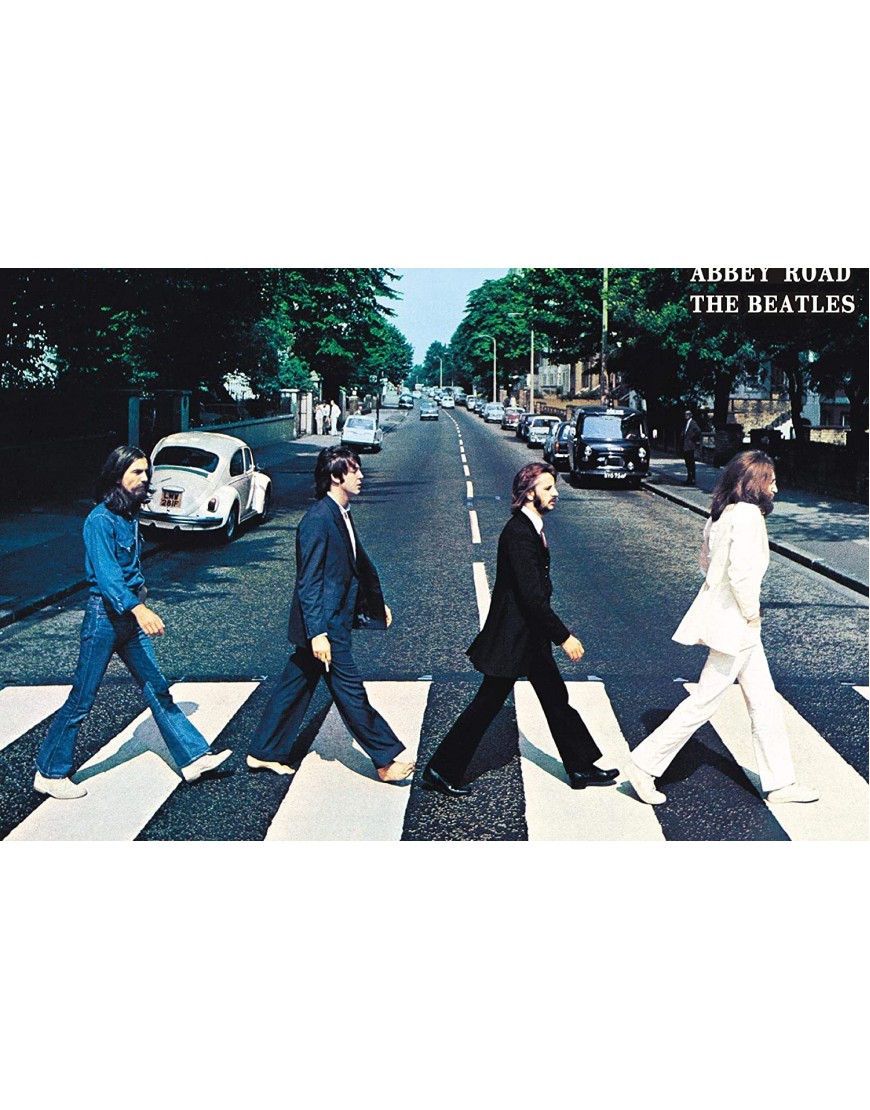 Trends International Beatles-Abbey Road Wall Poster 22.375" x 34" Unframed Version