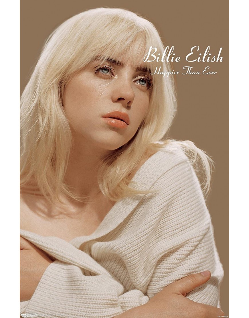 Trends International Billie Eilish-Cover Wall Poster 22.375" x 34" Premium Unframed Version