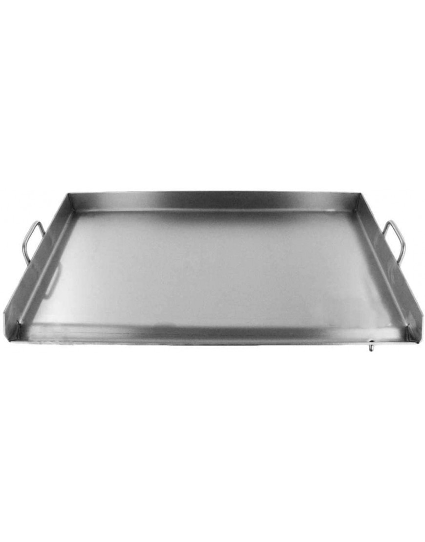 32 Stainless Steel Griddle-Flat Top Grill-Double Stove BBQ Griddle-Plancha Pan