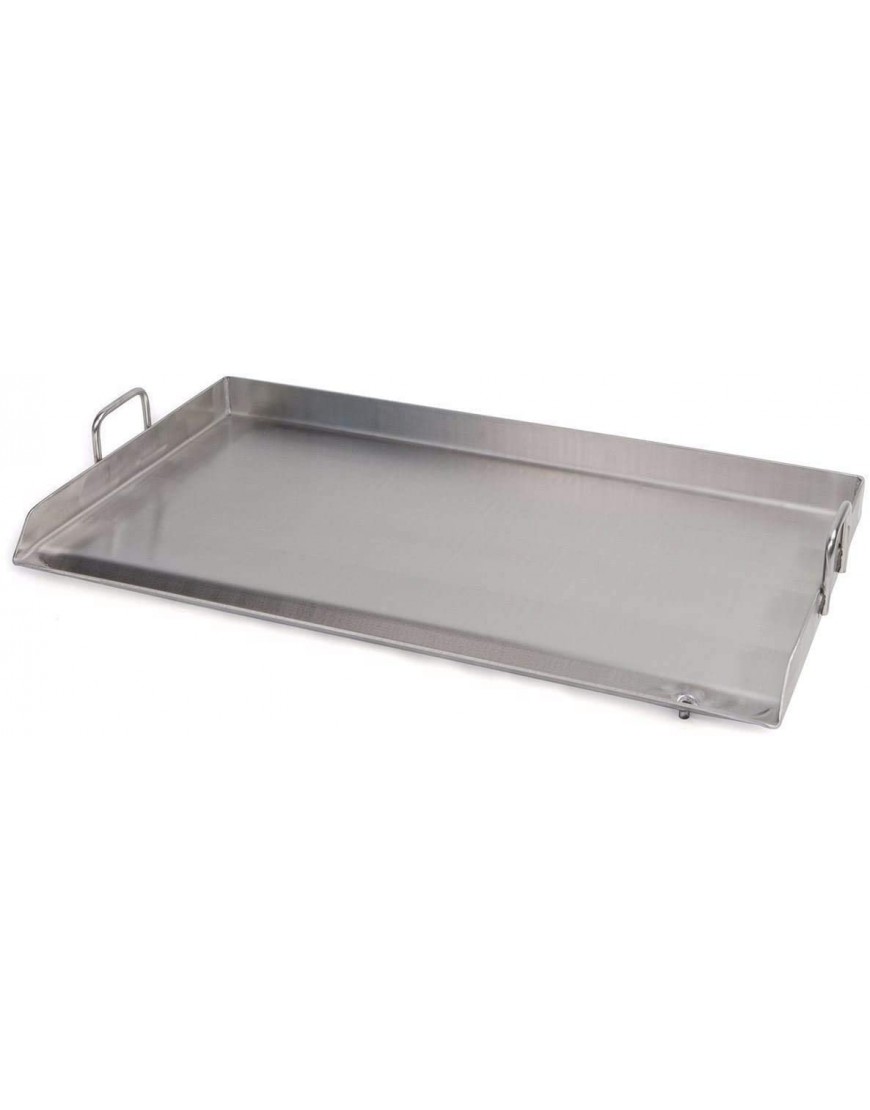 32" Stainless Steel Griddle-Flat Top Grill-Double Stove BBQ Griddle-Plancha Pan
