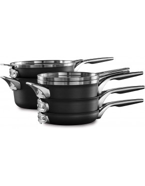 Calphalon Nonstick Cookware Set 8 Pc Black