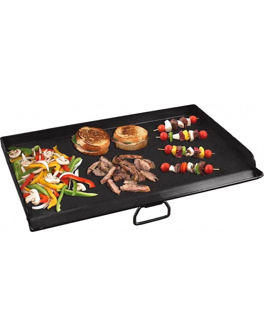Camp Chef Professional Flat Top Griddle True Seasoned Finish steel griddle 16 x 24 Cooking Surface