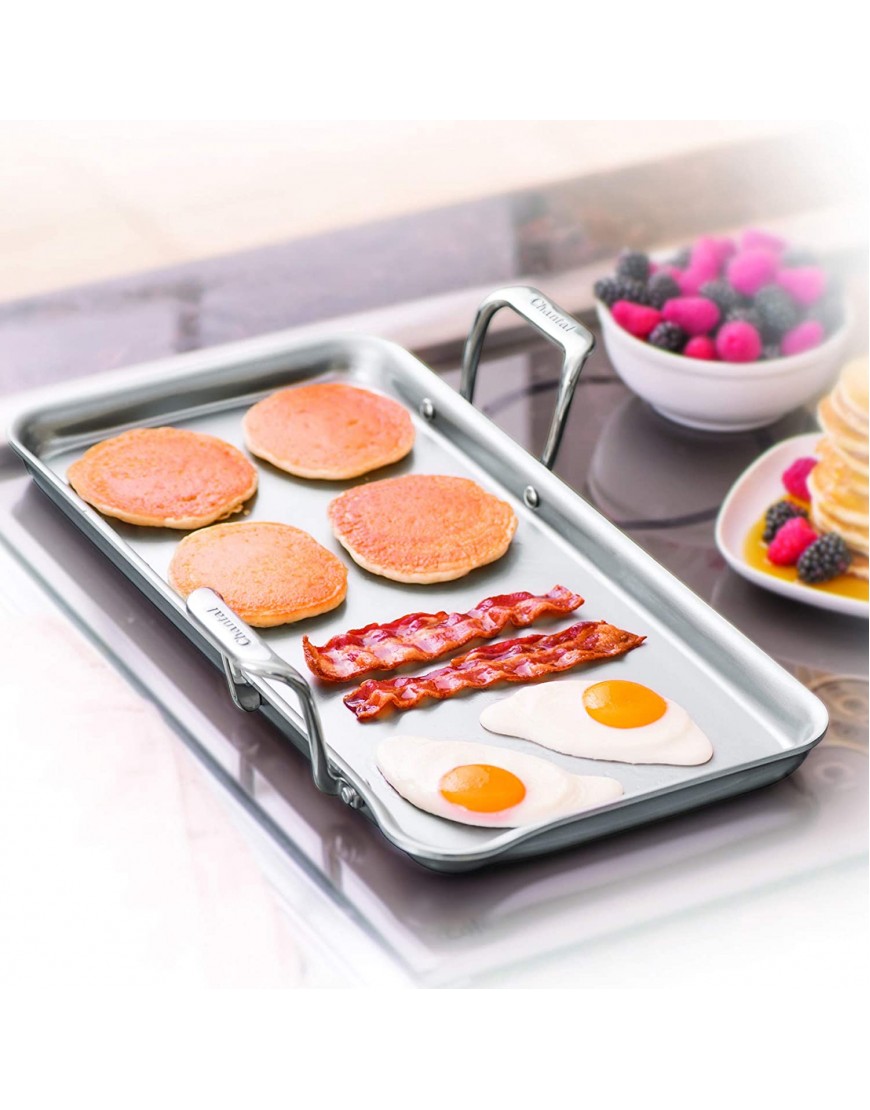 Chantal Stainless Steel Griddle 19 x 9.5