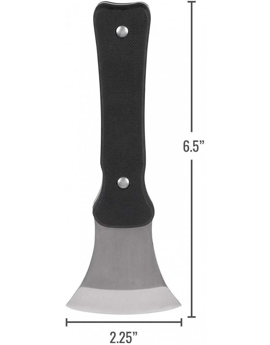 DMI Steak Knife Rocker Knife Curved Knife Verti Grip Kitchen and Dinner Steak Knife for Ease of Chopping or Limited Hand Strength Dishwasher Safe Stainless Steel Blade
