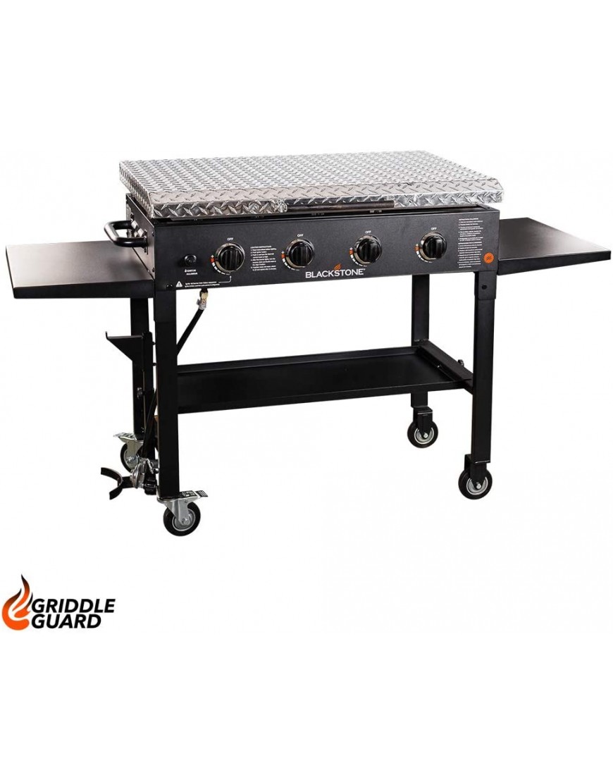Hard Cover Lid Blackstone Griddle 36-Inch Diamond Plate Top Weatherproof Rustproof Made in USA 36-7 8 W x 22-3 8 D x 2-1 16 H
