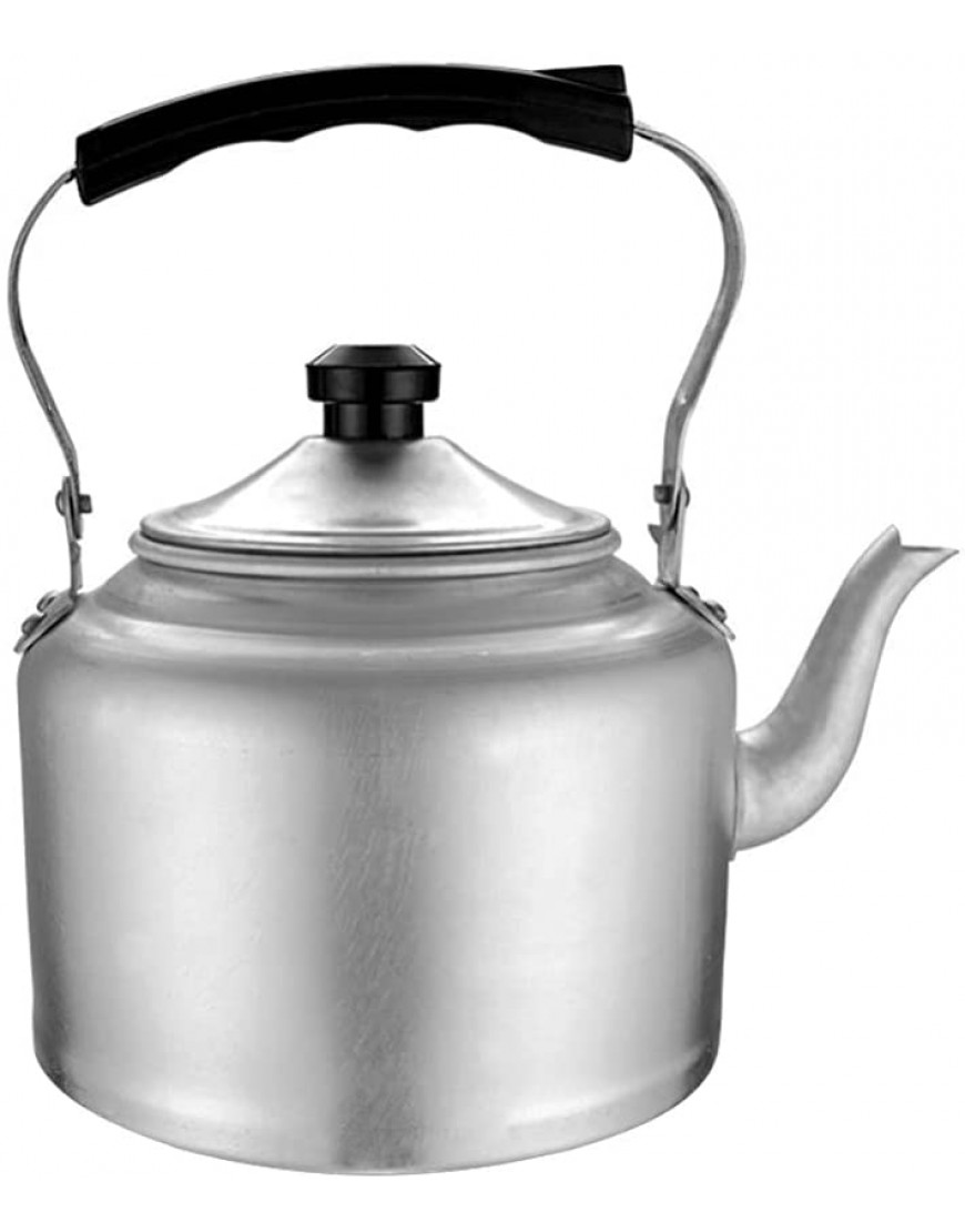 HEMOTON Aluminum Tea Kettle Whistling Tea Kettle Tea Bottle Stovetop Whistling Teapot Metal Tea Kettle for Home BBQ Party