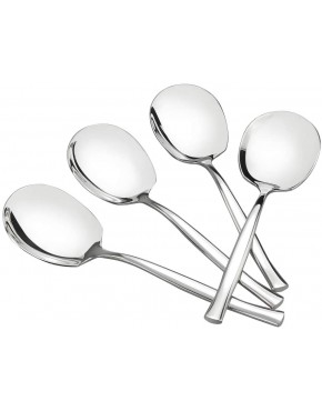 Idomy 8-Piece Stainless Steel Buffet Serving Spoon Large Serving Spoon
