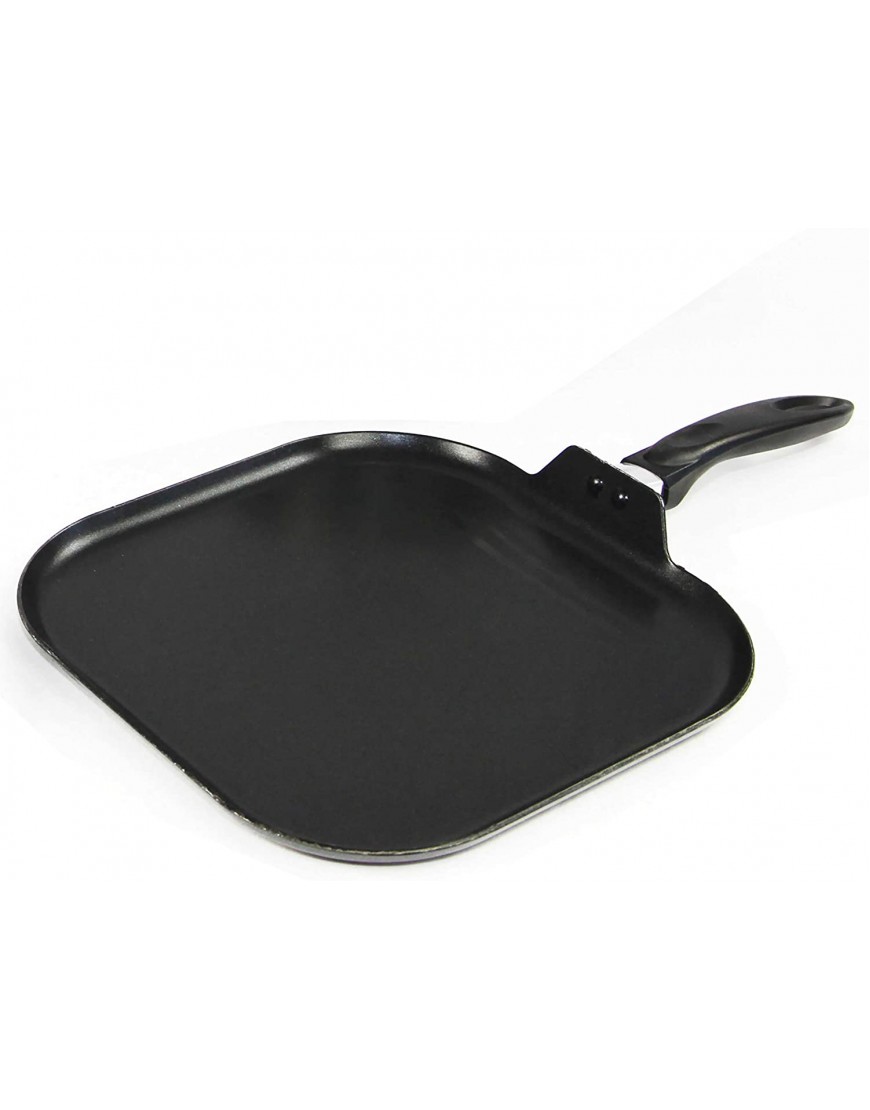 IMUSA USA 11 Nonstick Square Griddle with Bakelite Handles 11 Inch Black