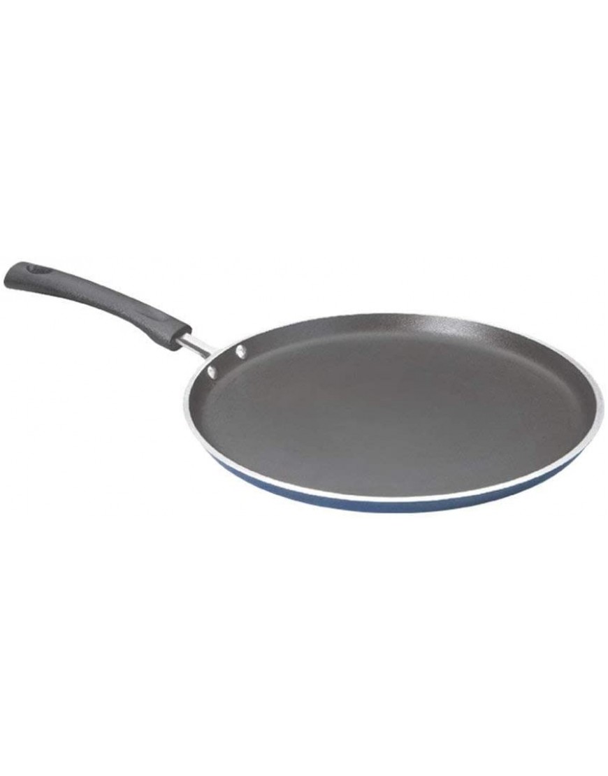 Induction Base Non-Stick Dosa Tawa Best Nonstick Pan Dosa Tawa With one Piece Wooden Spatula and One Piece Plastic Scrubber Dosa Griddle pan Round Dosa Pan