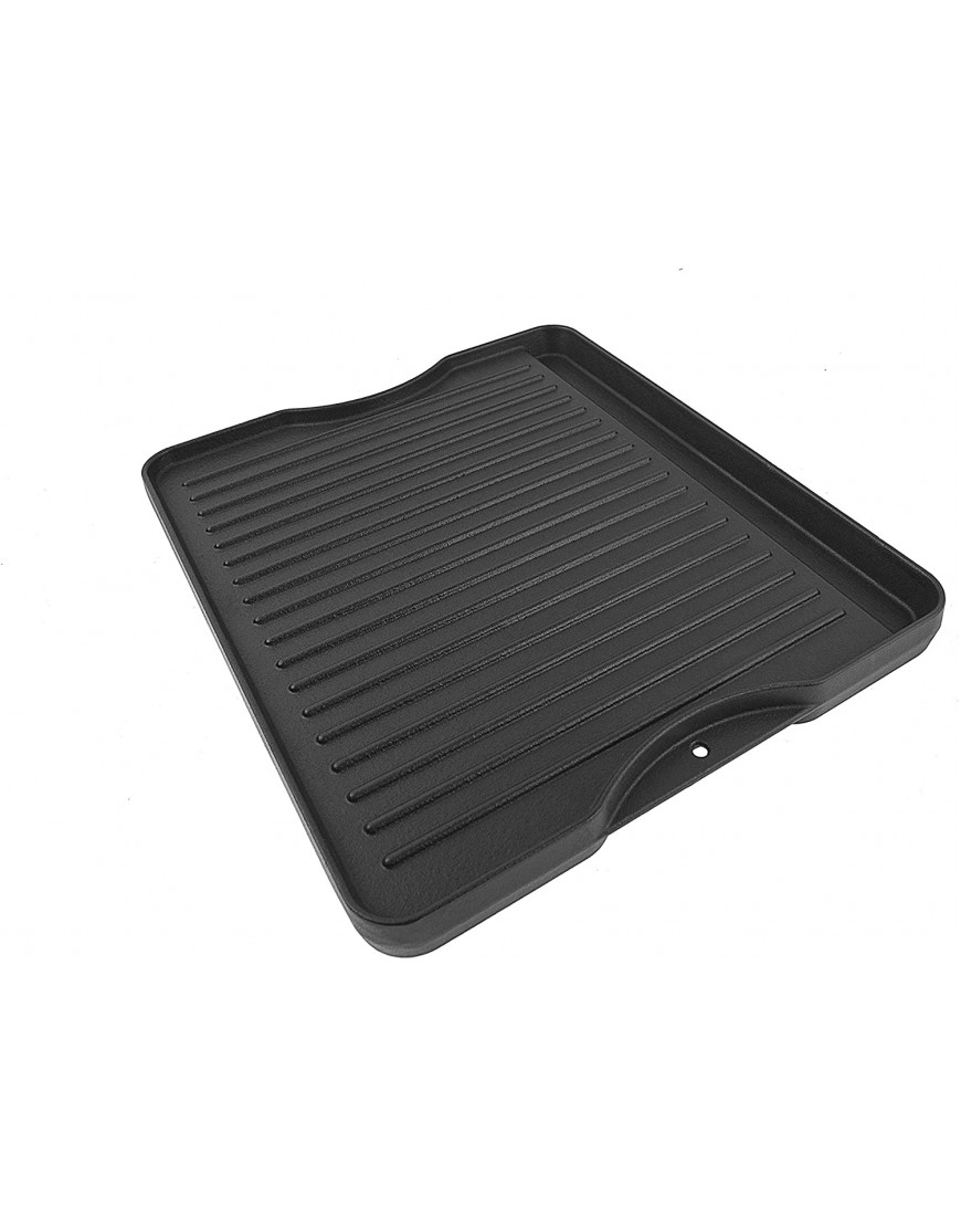 LS'BABQ Reversible Pre-Seasoned Cast Iron Grill Griddle 16 for All Camp Chef 14 and 16 Stoves