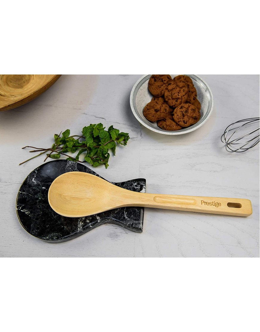 RADICALn Spoon Rest Handmade Marble Black Spatula Fork Ladle Utensil Rest Keeper Cooking Spoon Organizer Stove Top Chef Kitchen Tool Spoon Holder