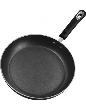 Utopia Kitchen 11 Inch Nonstick Frying Pan Induction Bottom Aluminum Alloy and Scratch Resistant Body Riveted Handle Grey-Black