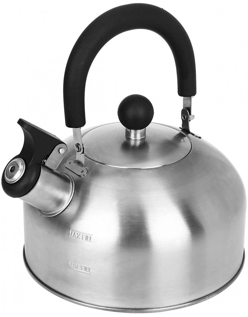 Whistle Tea Kettle Polished Stainless Steel 1.8 L