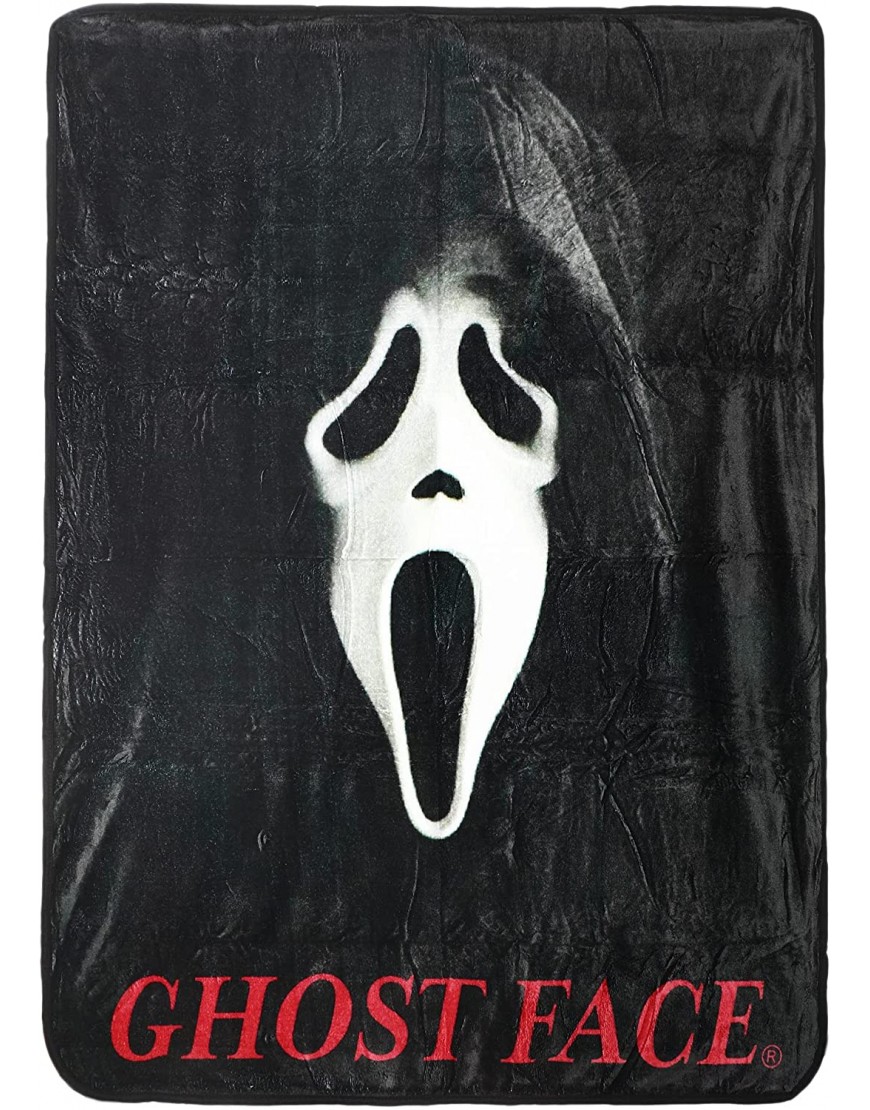 Bioworld Scream Movie Ghost Face Throw Blanket