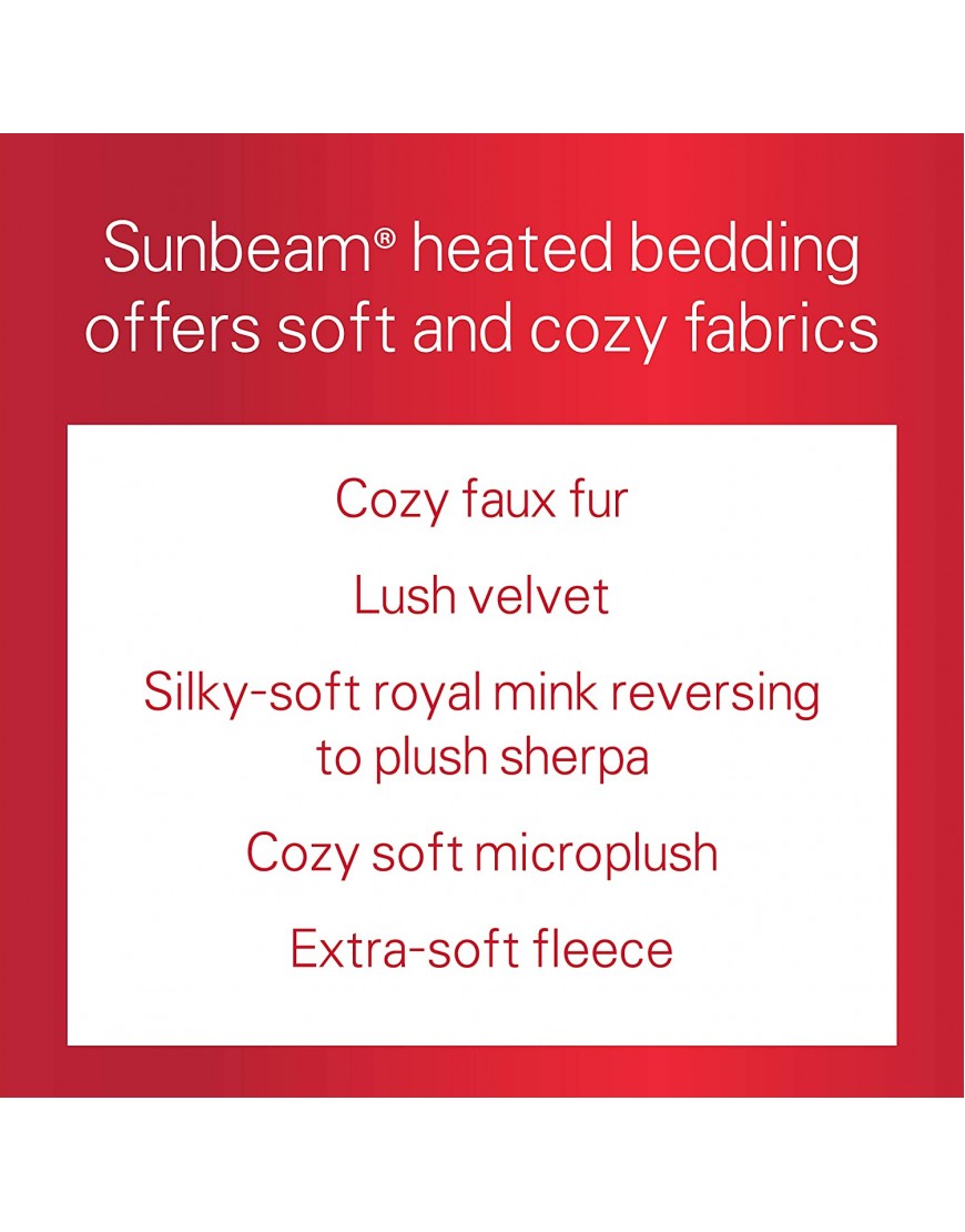 Sunbeam Heated Throw Blanket | Microplush 3 Heat Settings,TSM8TS-R470-25B00 ,Walnut Brown
