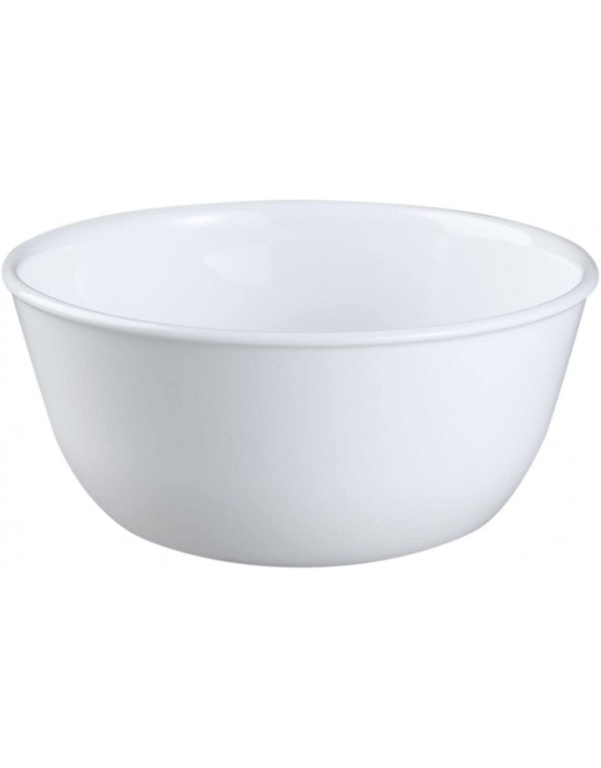 Corelle Livingware 1032595 28-Ounce Super Soup Cereal Bowl Winter Frost White Set of 6