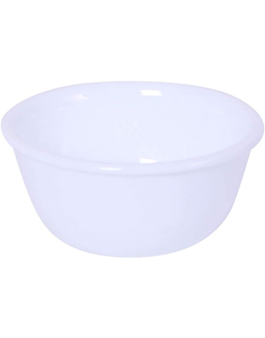 Corelle Winter Frost White 4 Bowls Livingware 12-Ounce Soup Dessert-cup 11.81 x 11.42 x 3.74 inches