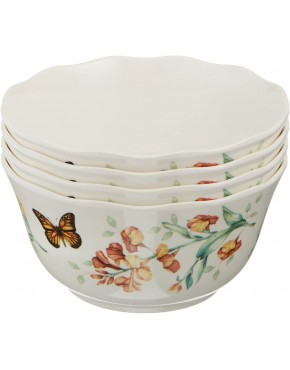 Lenox Butterfly Meadow Melamine 4-Piece Bowl Set 1.3 LB White