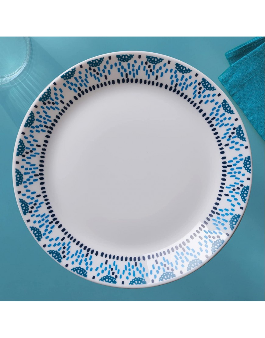 Corelle Everyday Expressions Azure Medallion 12-pc Dinnerware Set Service for 4 Vary Multi