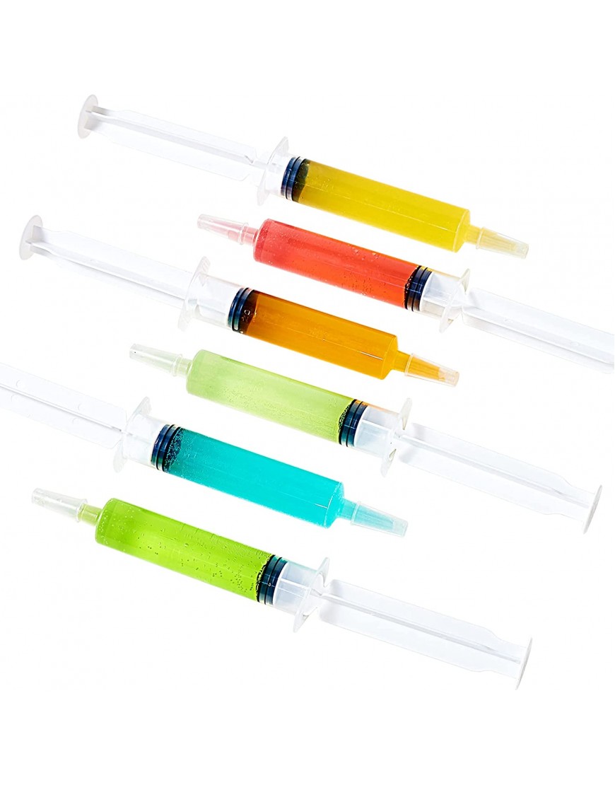 40 Pack Jello Shot Syringes,1.5 oz Jello Shot Syringe With Caps,Reusable Plastic Syringe for Jello Shots Durable Jello Shot Containers for Party Halloween Christmas Thanksgiving
