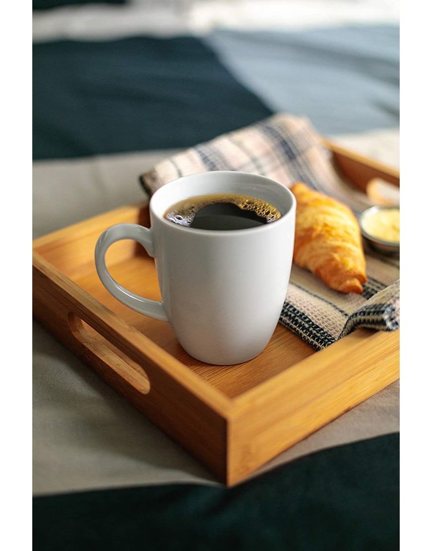 Amuse- Professional Barista "Cozy Collection" Mug for Coffee Tea or Chocolate- Set of 6 Medium 12 oz.