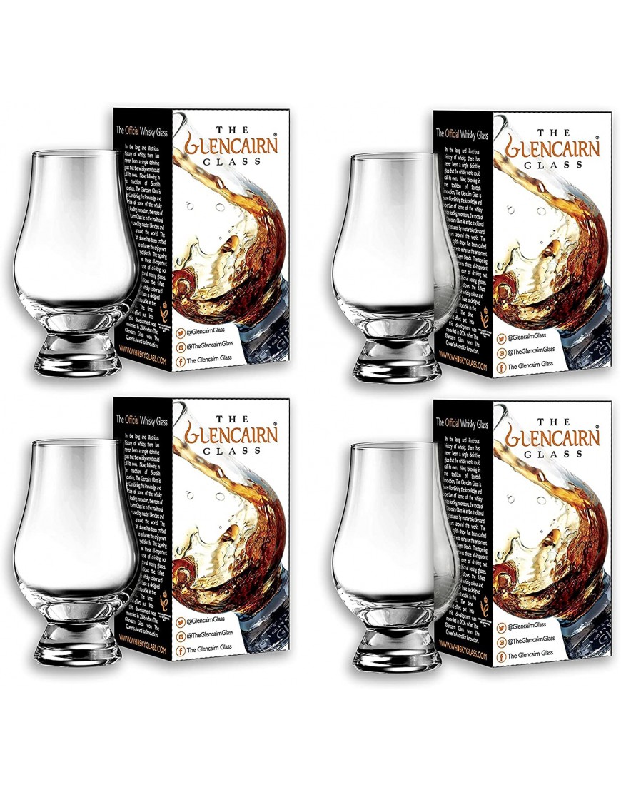 Glencairn Whisky Glass in Gift Carton Set of 4
