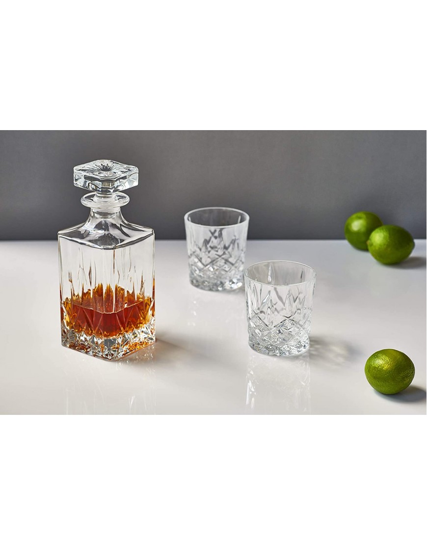 Marquis by Waterford Markham Double Old Fashion Set of 4 11 oz Clear