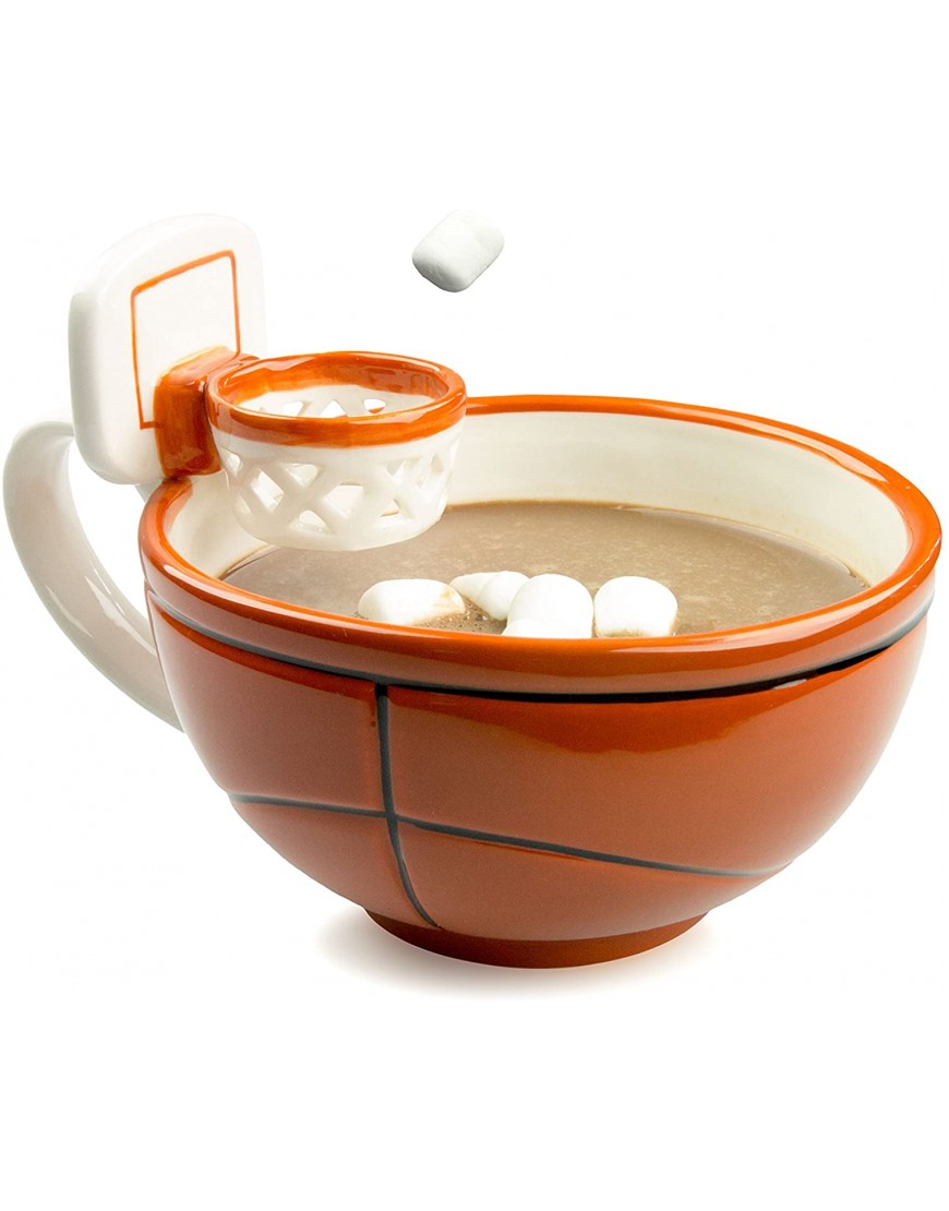 MAX'IS Creations The Mug With A Hoop 16 oz Basketball Mug Cup Bowl