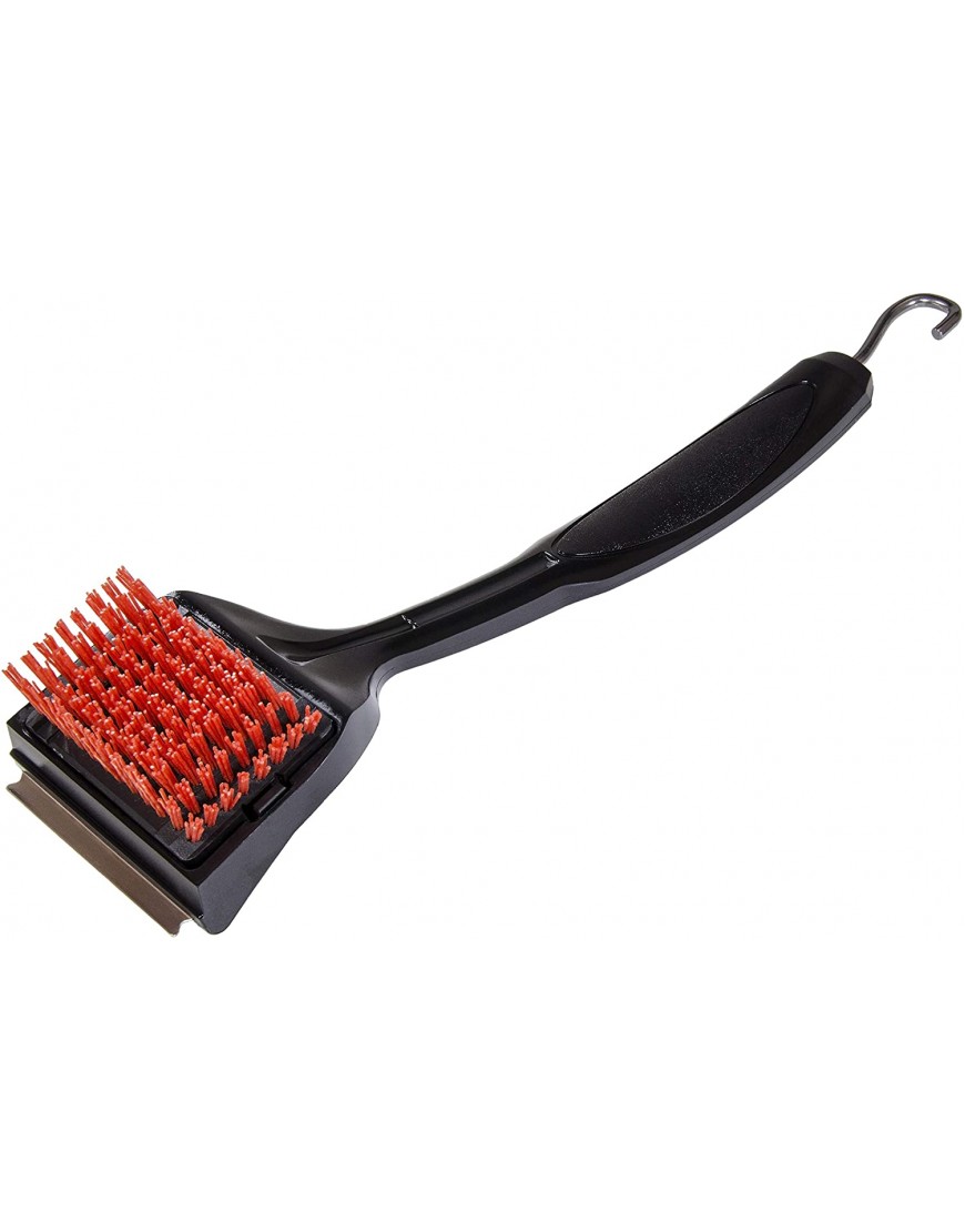 Char-Broil 8666894 SAFER Replaceable Head Nylon Bristle Grill Brush with Cool Clean Technology One Size