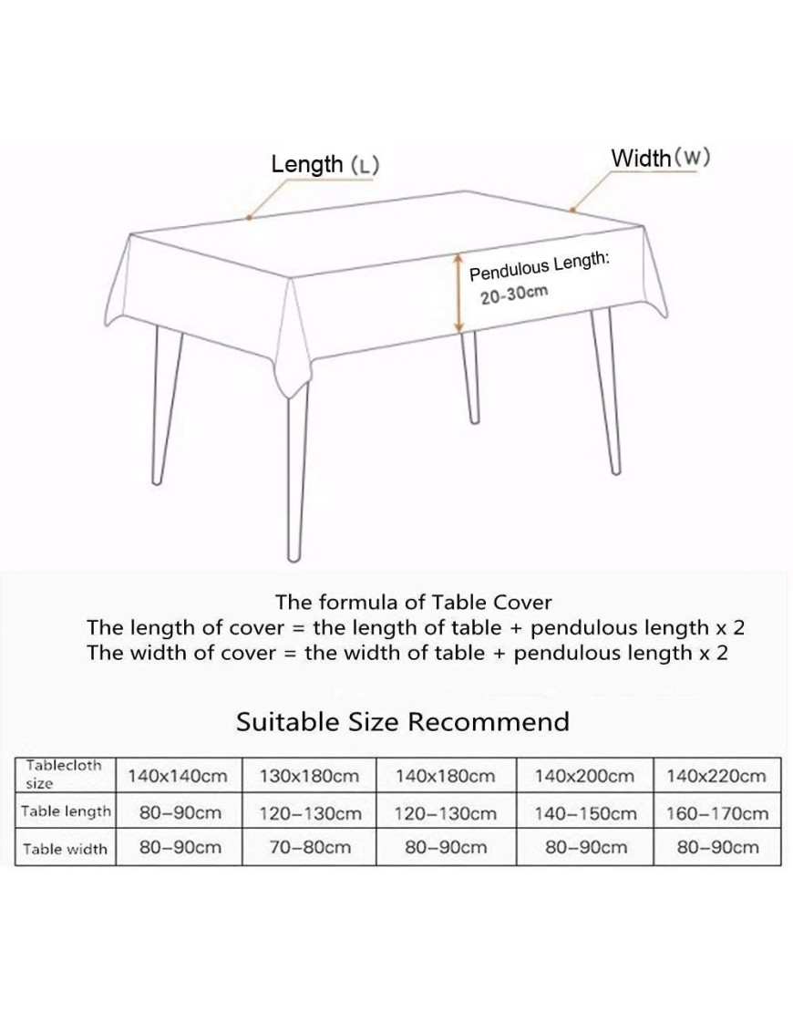 Bringsine Stitching Tassel Tablecloth Heavy Weight Cotton Linen Fabric Dust-Proof Table Cover for Kitchen Dinning Tabletop Decoration Rectangle Oblong 55 x 86 Inch