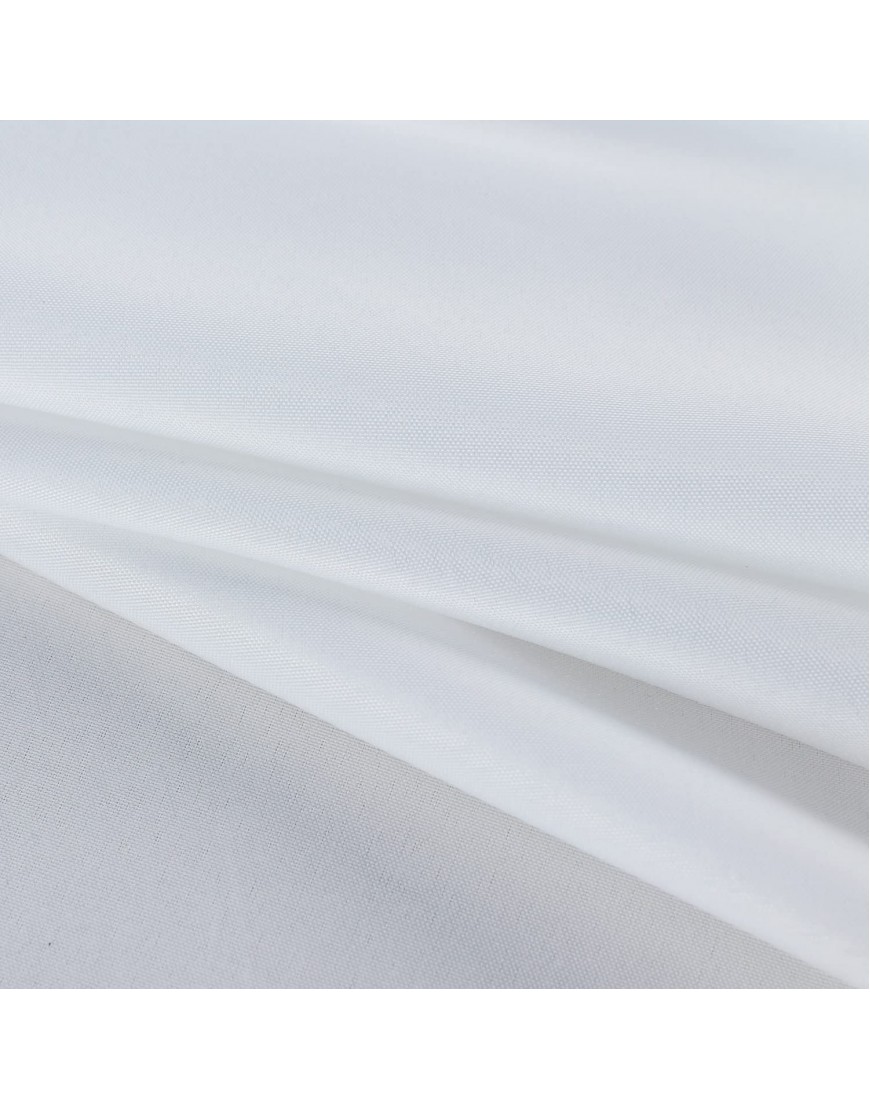 Fitable Rectangle 4 Feet Tablecloth 60x84 inch Tablecloth Stain and Wrinkle Resistant Washable Polyester Table Cloth Decorative Table Cover for Dining Table Buffet Parties and Camping White
