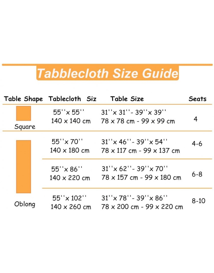 GRAVAN Bohemian Tablecloth for Rectangle Tables Heavyweight Cotton Linen Boho Style Table Cover for Kitchen Dinning Tabletop Decoration