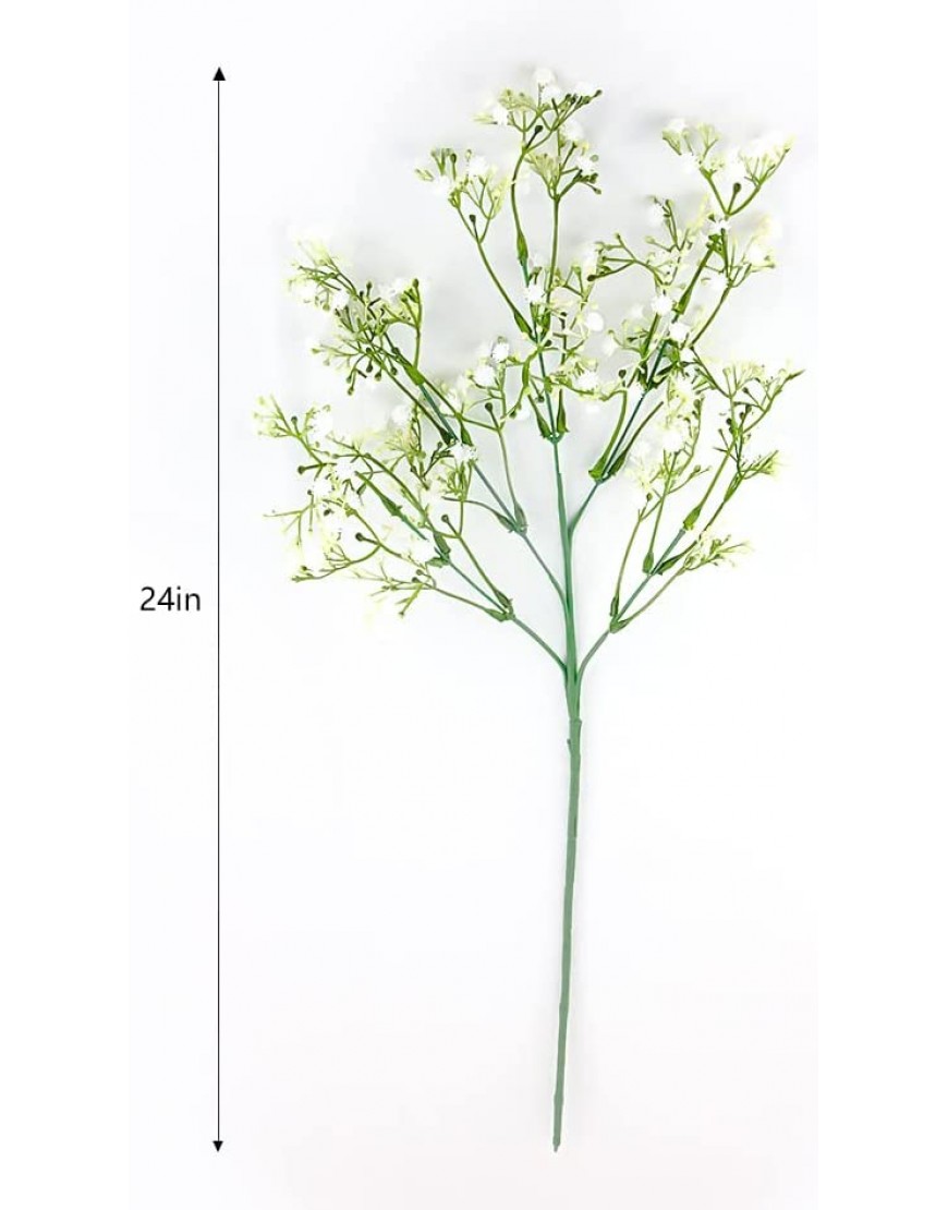 BAN MA CANG 10Pcs Gypsophila Artificial Flowers Plants Bouquets for Wedding Party Home Garden Decoration