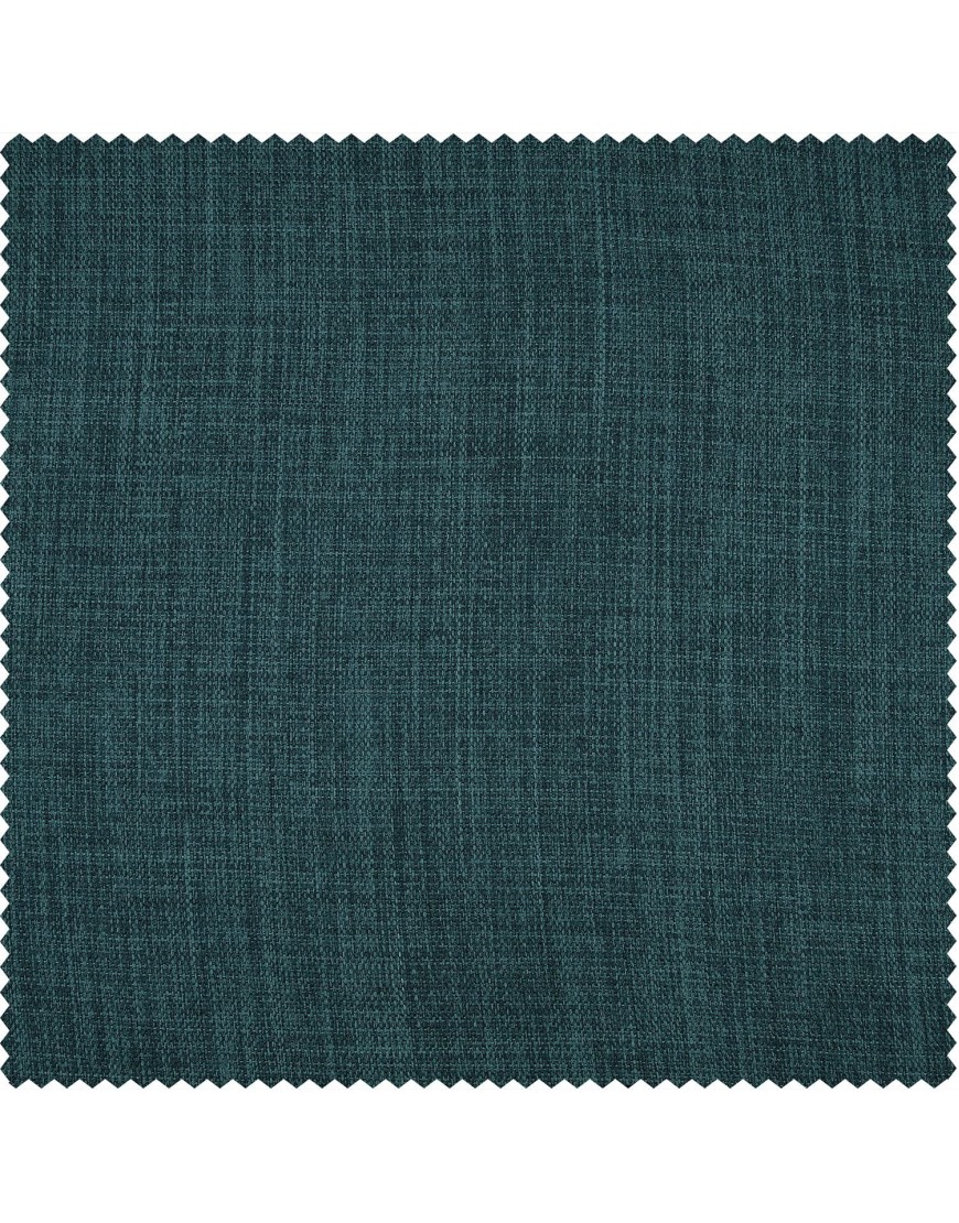 HPD Half Price Drapes Room Darkening Curtains 96 Inches Long 1 Panel BOCH-LN18523-96 Slate Teal