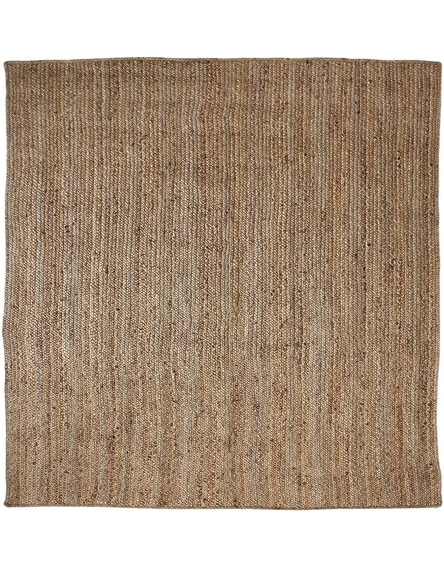 Signature Loom Handcrafted Farmhouse Jute Accent Rug 8 ft x 10 ft Soft & Comfortable Jute Area Rug Natural Jute Rug to Bring a Sense of Peace & Relaxation – Jute Rugs for Living Room